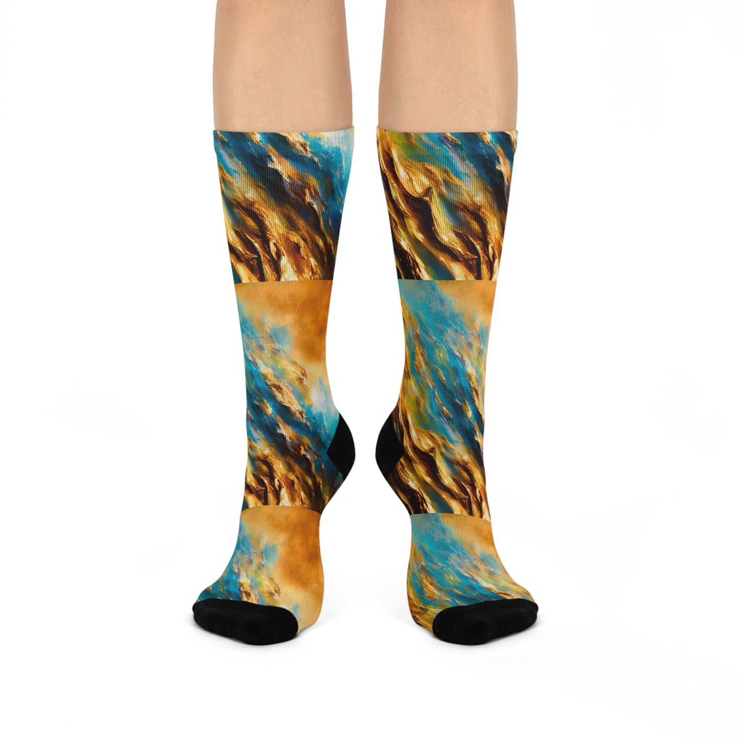 Sunset Waves Socks