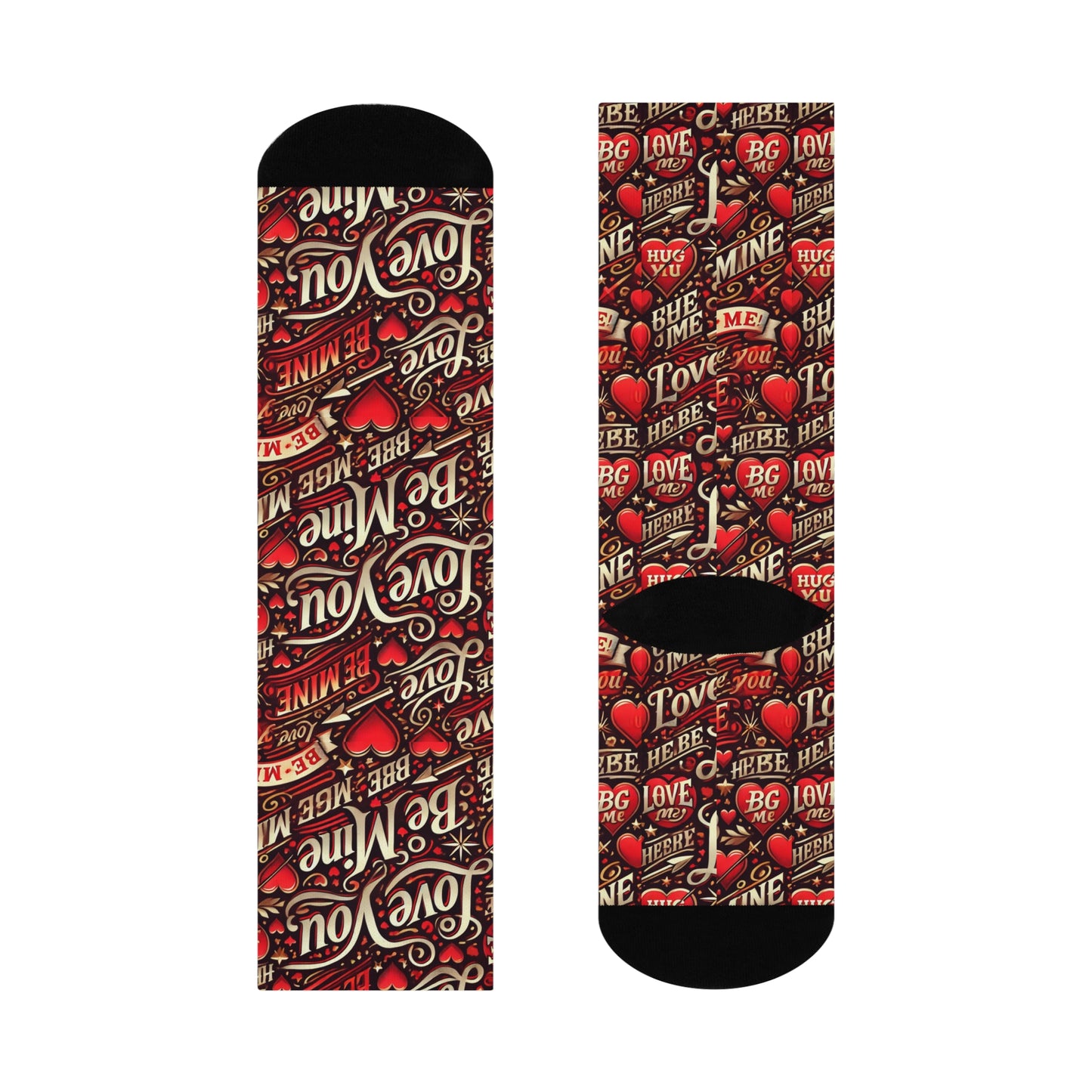 Love You, Be Mine Socks