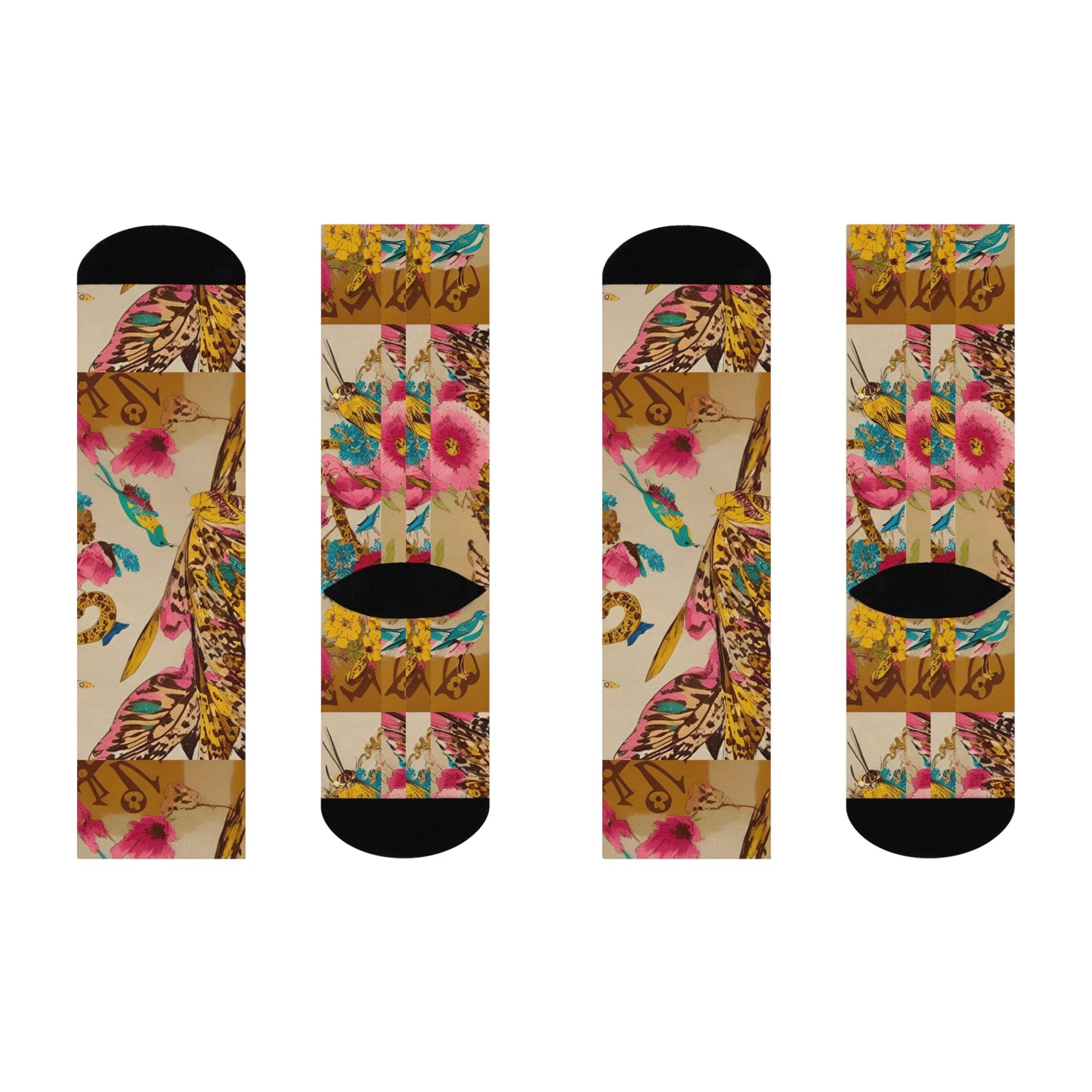 Pink Safari Socks