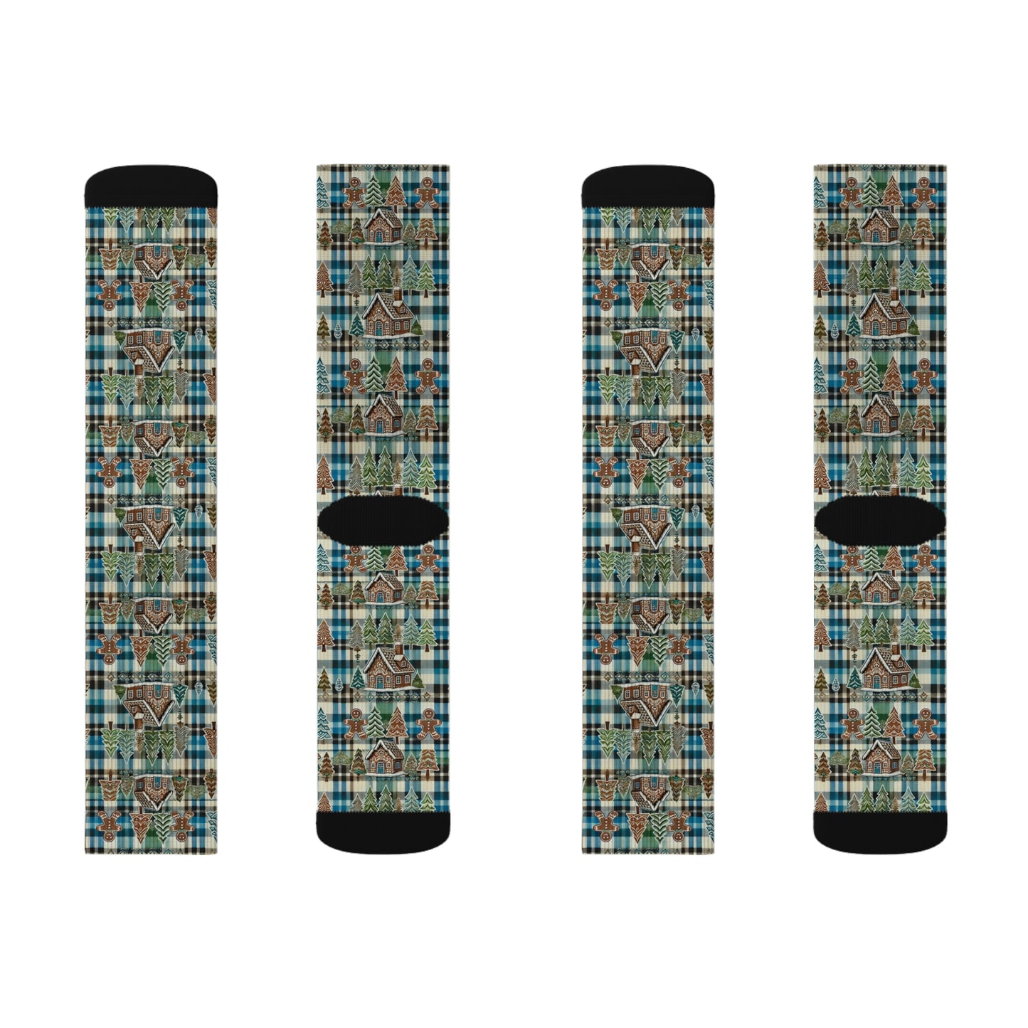 The Gingerbread House Socks