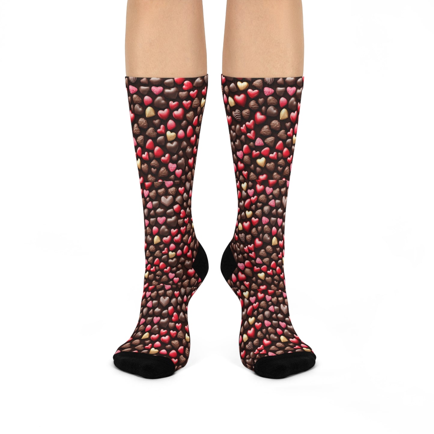 I Heart Chocolate Socks