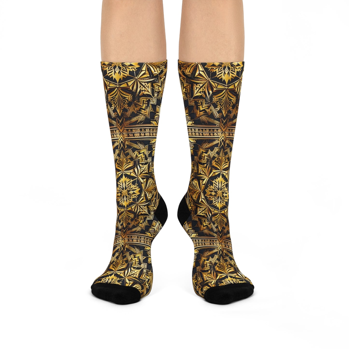 The Golden Seal Socks