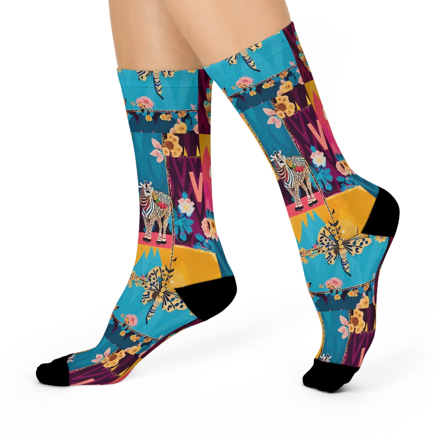 Garden Crest Socks