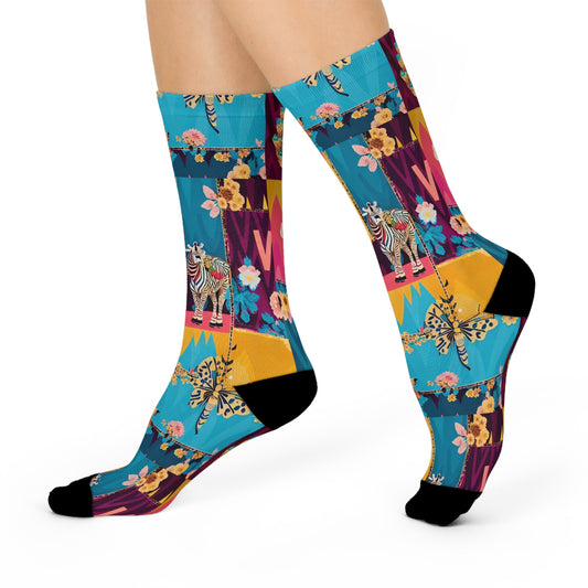 Garden Crest Socks