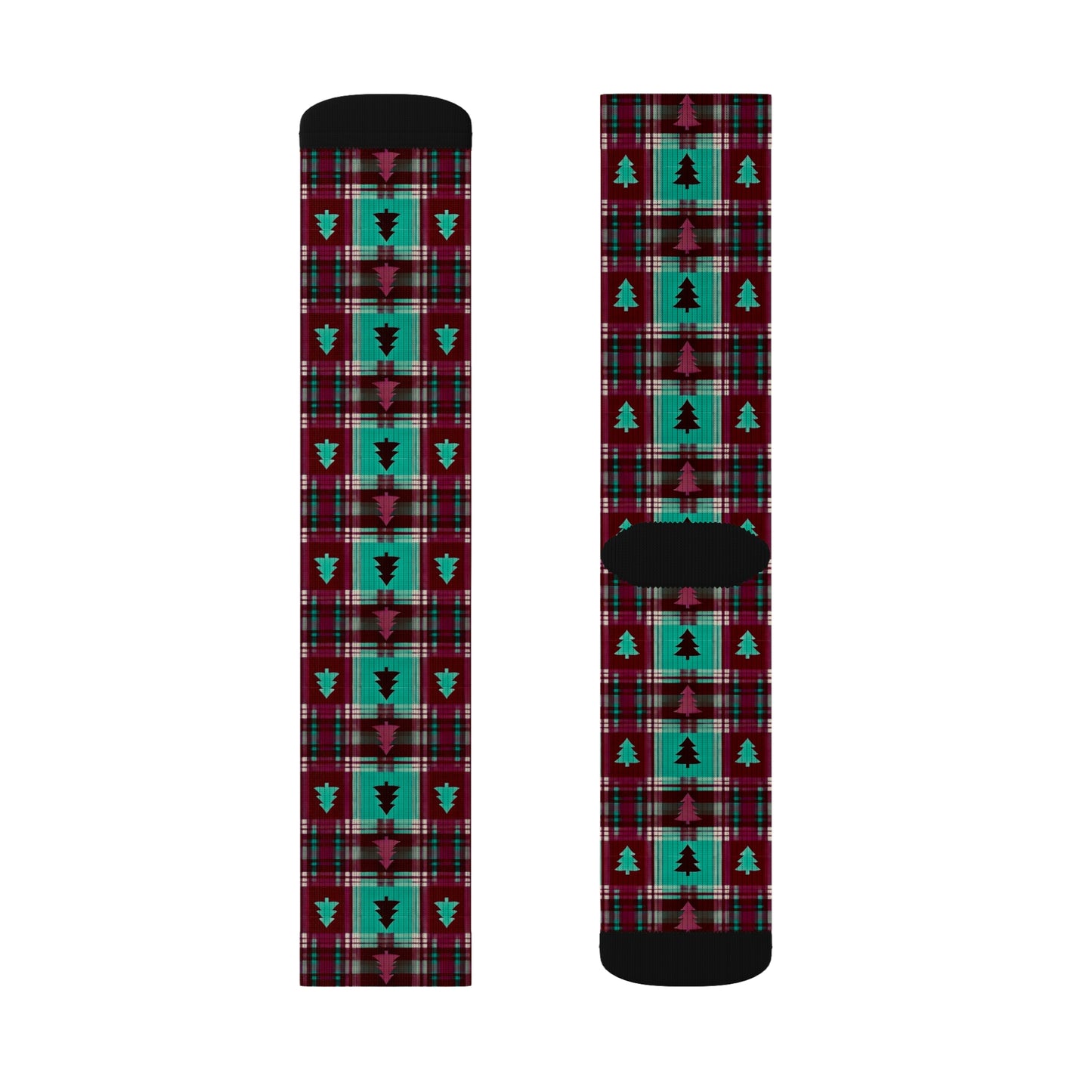 Frosty Forest Socks
