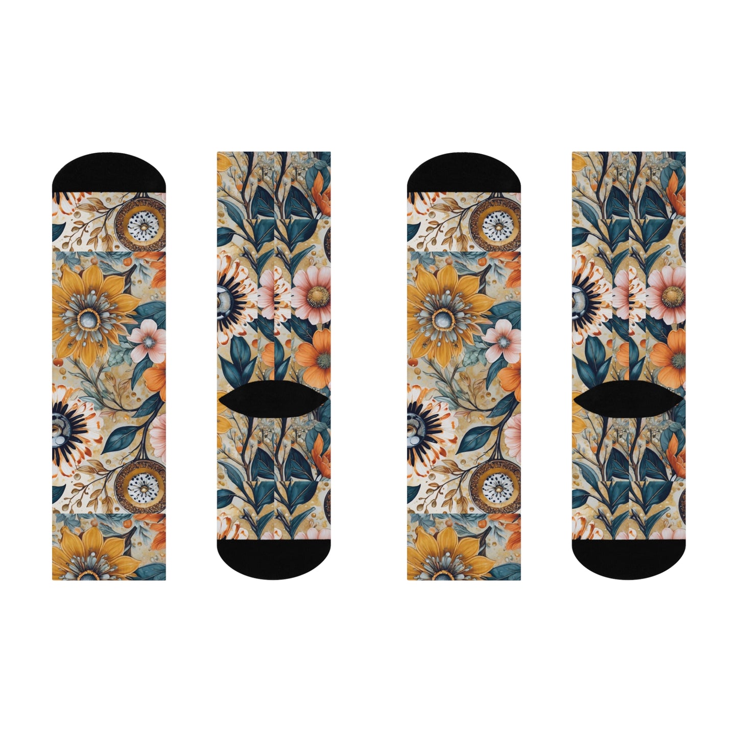 Regal Bloom Socks