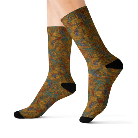 Velvet Edge Socks